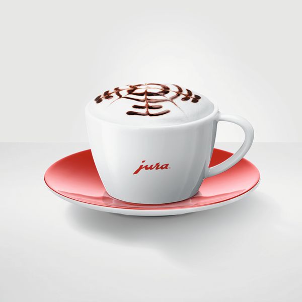Набір Чашок Для Капучино JURA C Логотип 2шт 8000001107 фото